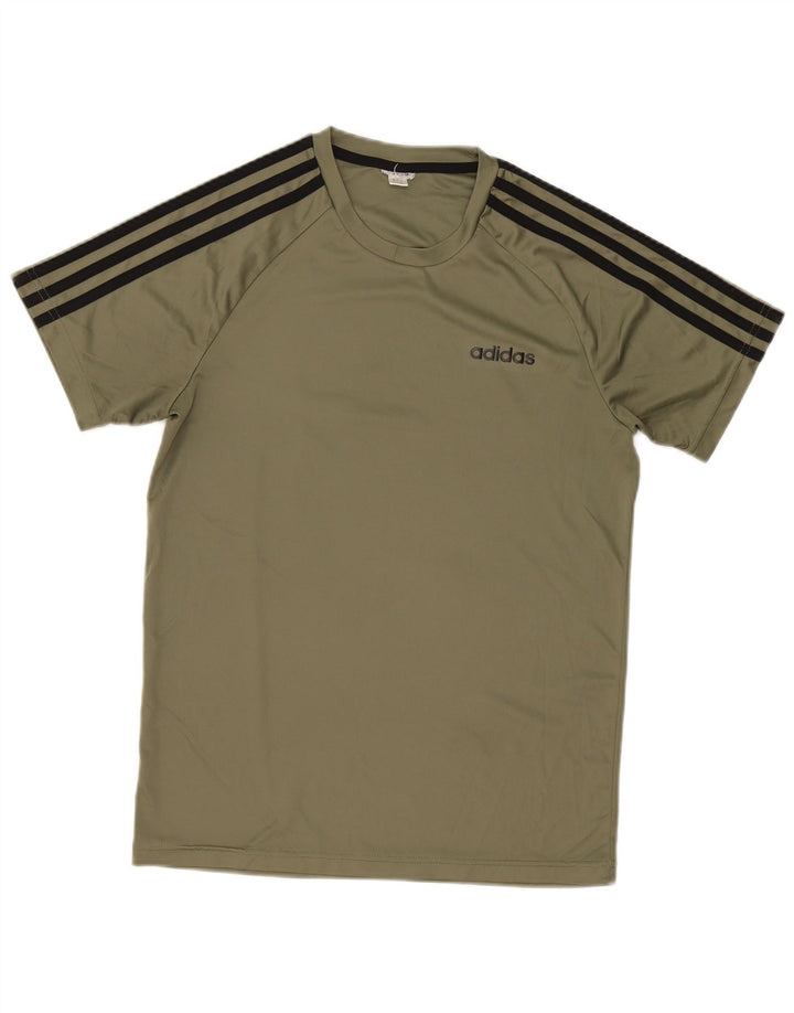 Adidas Męska Koszulka Top Mała Zielona
