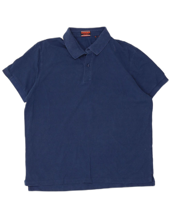 Męska koszulka polo Superdry XL, granatowa