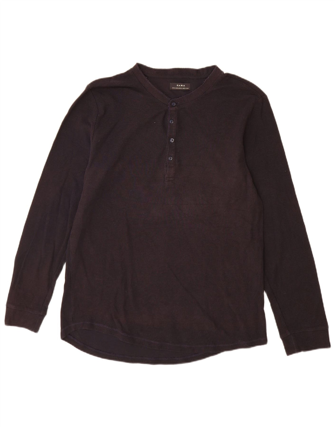 Męski top z długim rękawem XL, Zara, granatowy