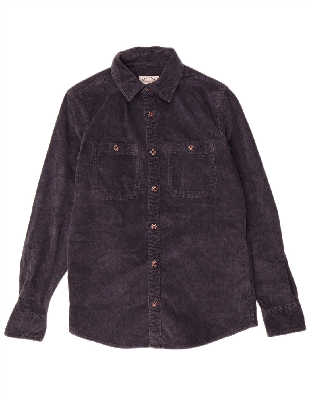 Koszula sztruksowa FAT FACE XS, bawełniana, granatowa