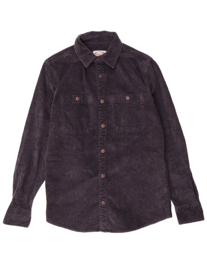 Koszula sztruksowa FAT FACE XS, bawełniana, granatowa