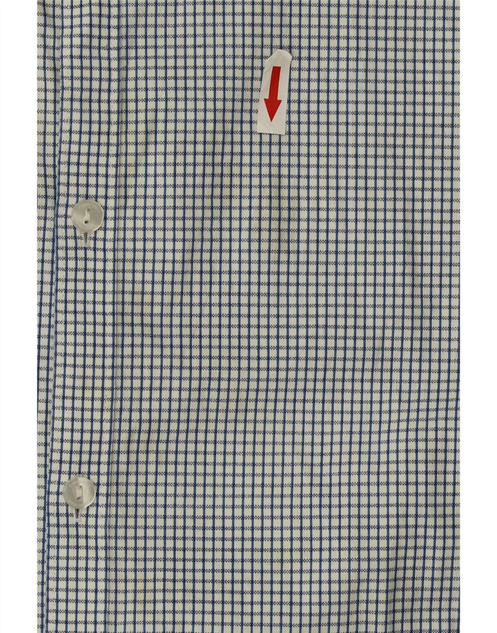 Koszula męska Calvin Klein Slim Fit, duża, niebieska, bawełniana w kratę