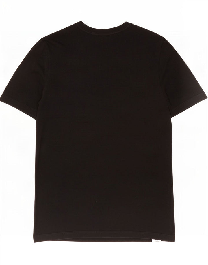Adidas Męski T-shirt Top Średni Czarny Bawełniany