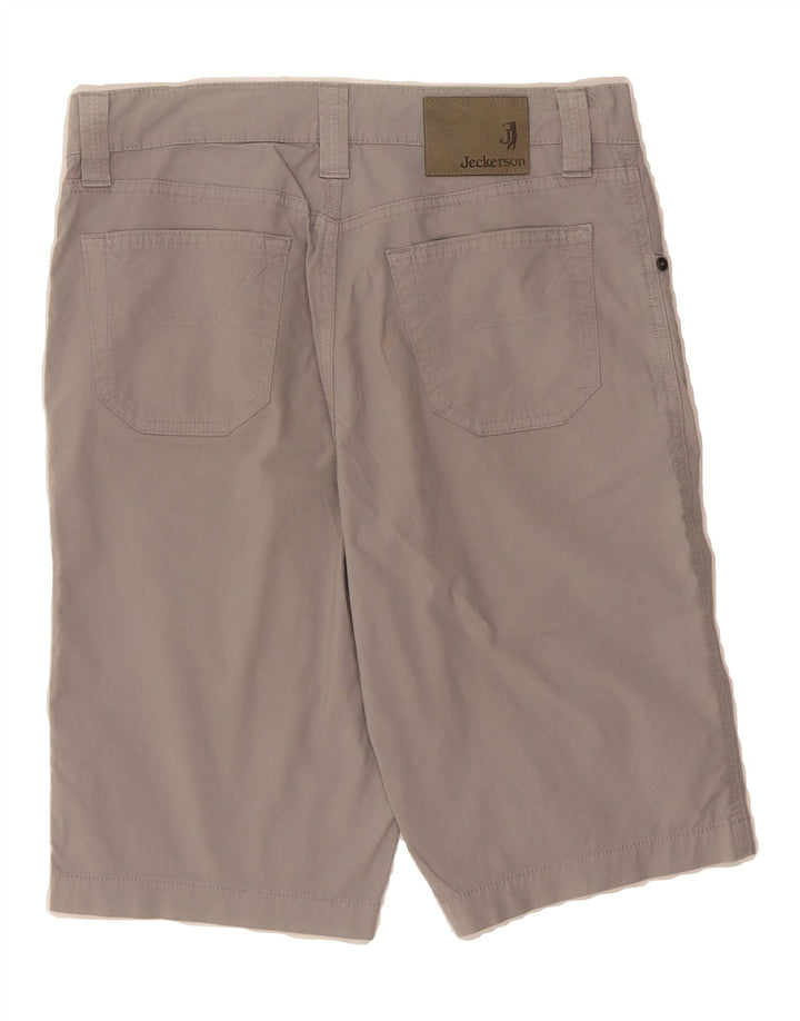 JECKERSON Mens Casual Shorts W31 Medium Grey Cotton Vintage Jeckerson and Second-Hand Jeckerson from Messina Hembry 