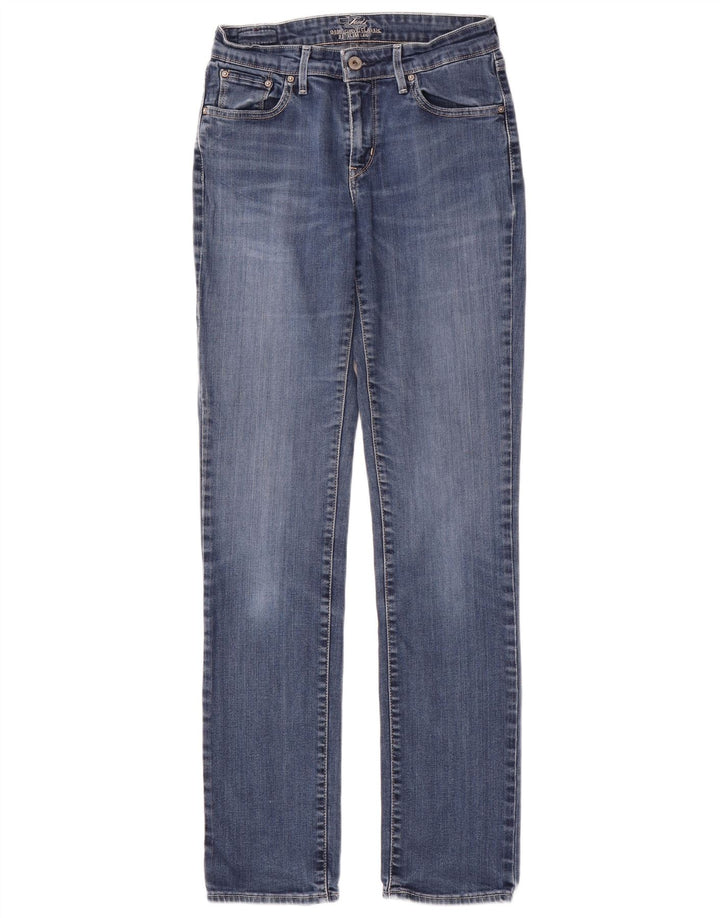 Damskie jeansy Levi's Demi Curve Slim W28 L31 Niebieska bawełna