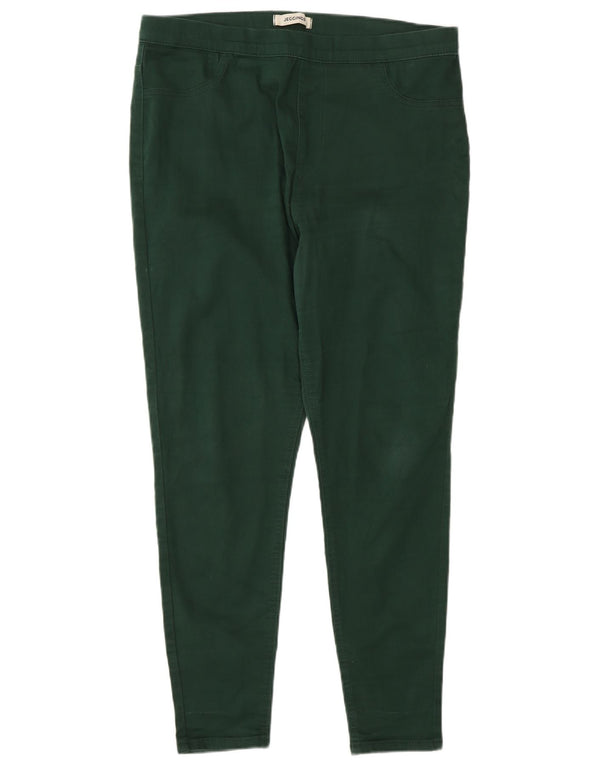 Marks & Spencer Damskie jeansy Jegging UK 16 Large W32 L30 Zielona bawełna