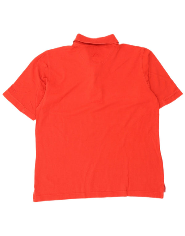 Męska koszulka polo Ellesse, mała, pomarańczowa, bawełniana