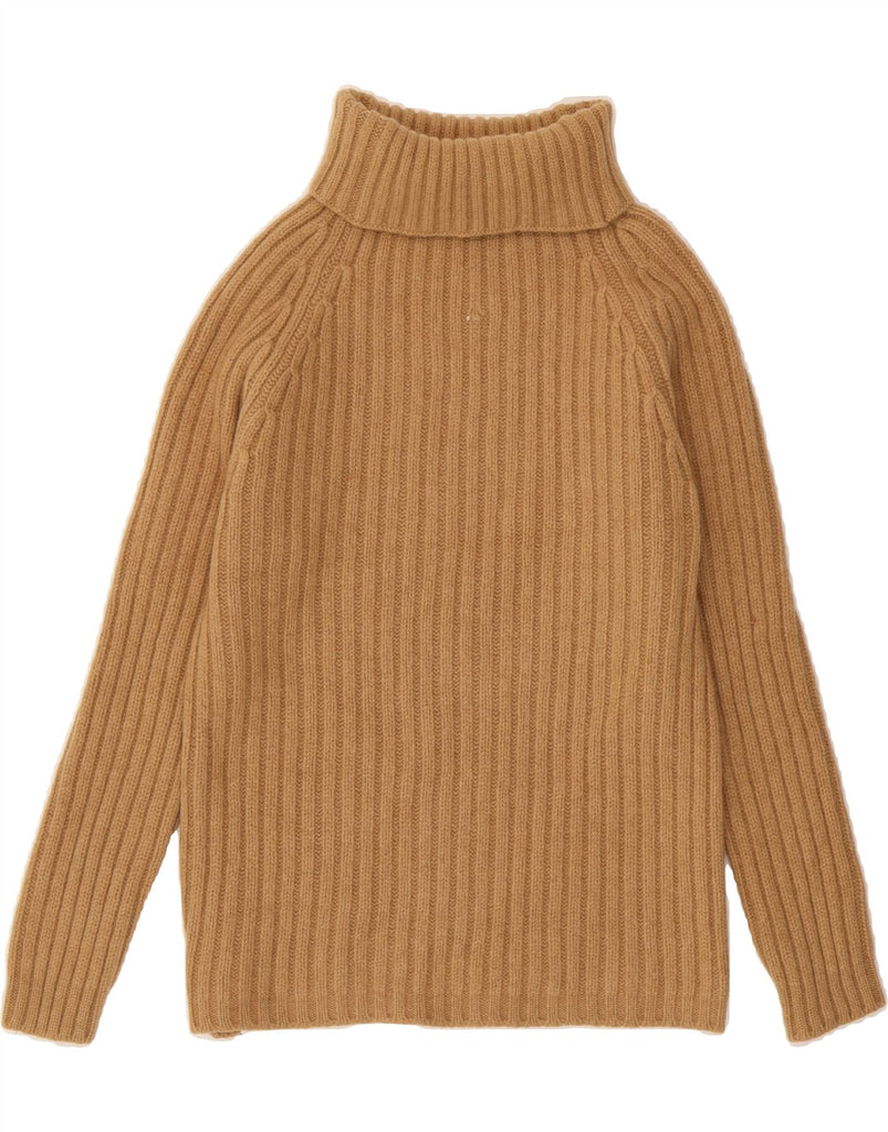 ETRO Womens Milano Roll Neck Jumper Sweater UK 12 Medium Brown Vintage Etro and Second-Hand Etro from Messina Hembry 