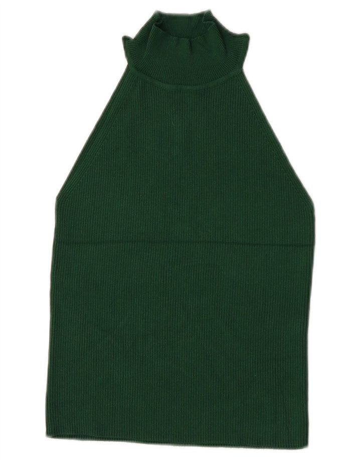Krótki top damski Zara UK 8 Small Green