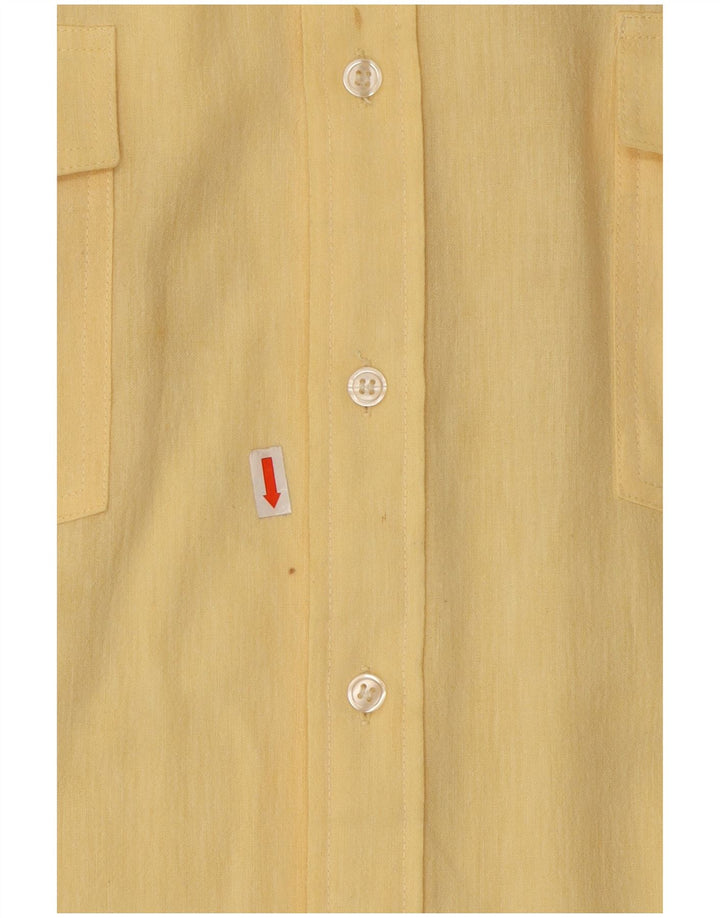 Koszula męska ARIZONA JEANS Rozmiar 45/46 XL Żółta, bawełniana