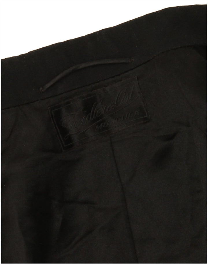 Męska marynarka frakowa VINTAGE UK 38, średnia czarna