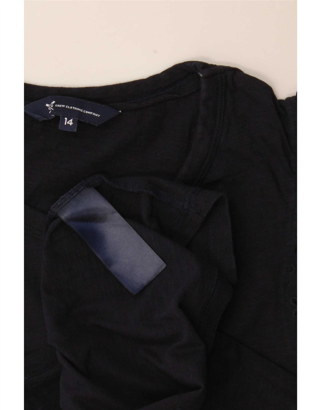 Crew Clothing Damska bluzka Top UK 14 Średni granatowy w kwiaty