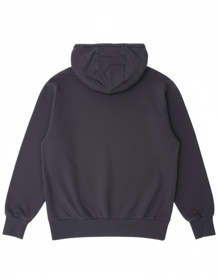 ELLESSE Mens Graphic Hoodie Jumper Large Navy Blue