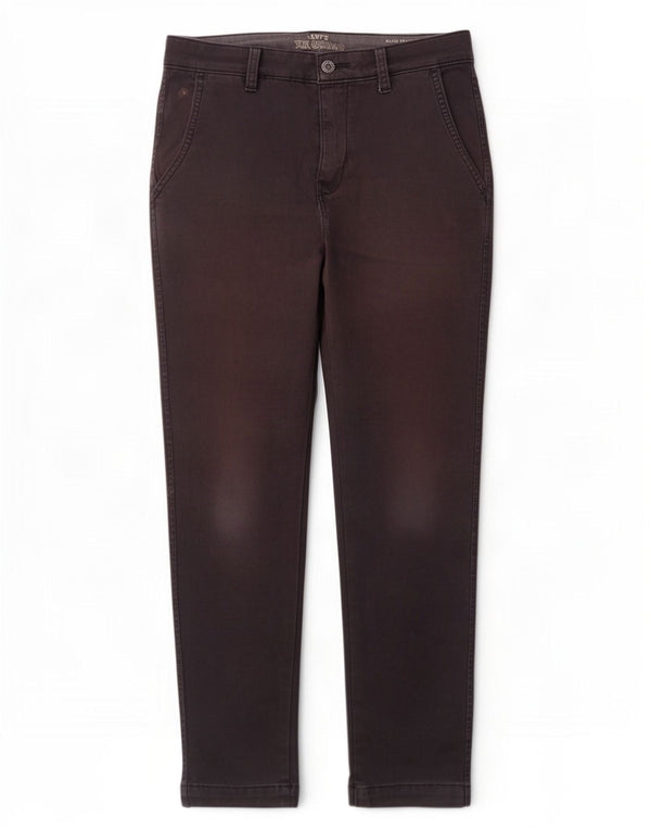 Męskie zwężane spodnie chino Levi's W28 L30, czarna bawełna