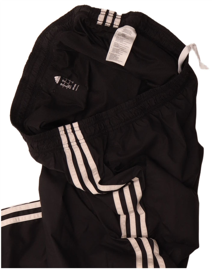 Męskie spodnie dresowe ADIDAS Climalite XL, czarny nylon