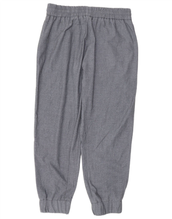 Damskie spodnie joggery Zara, średnie W28 L26, niebieski poliester