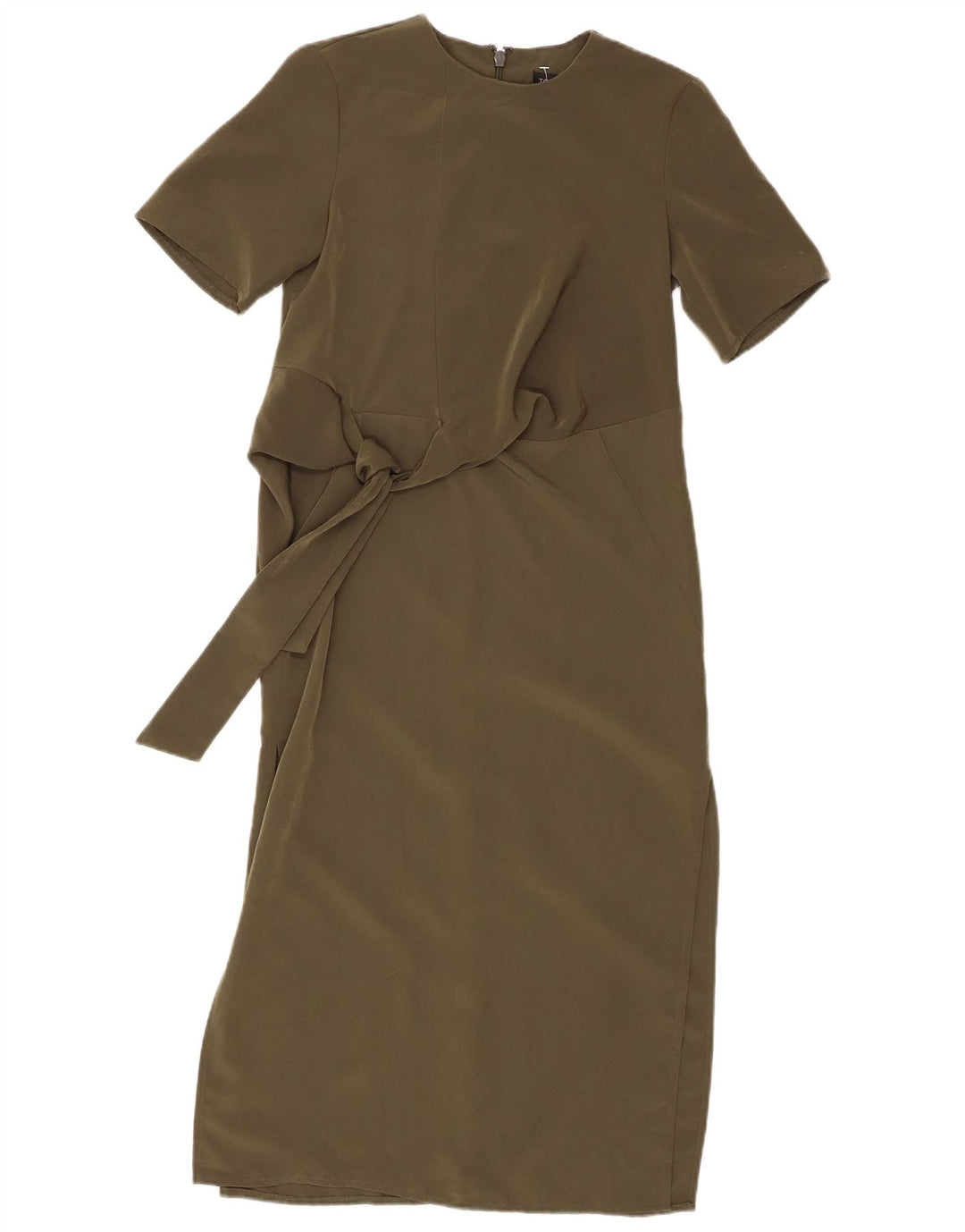 Damska sukienka maxi Topshop UK 8, mała, zielona, poliestrowa