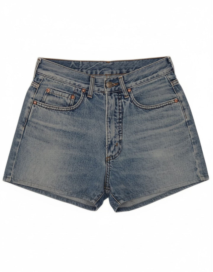 Damskie spodenki jeansowe Carrera z wysokim stanem IT 44 Medium W26, niebieska bawełna
