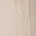 ENERGIE Womens Straight Jeans  W29 L36 White Cotton Vintage Energie and Second-Hand Energie from Messina Hembry 