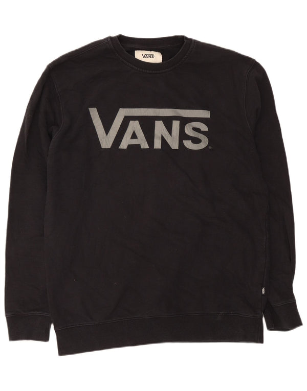 Męska bluza z grafiką Vans XL, czarna, bawełniana
