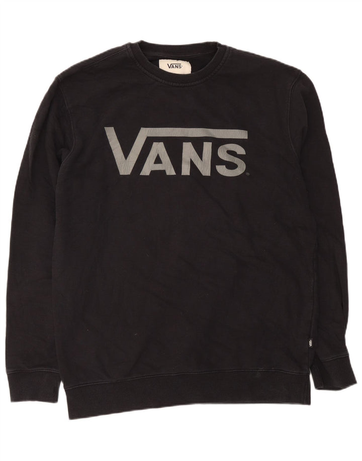 Męska bluza z grafiką Vans XL, czarna, bawełniana