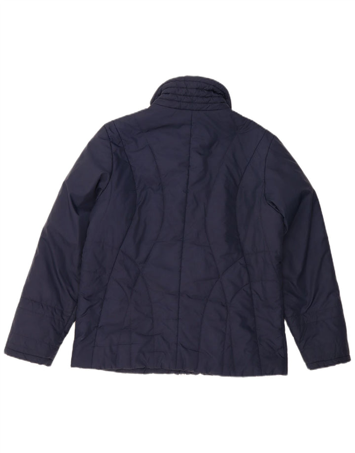 Damska ocieplana kurtka TOMMY HILFIGER UK 18 XL granatowa