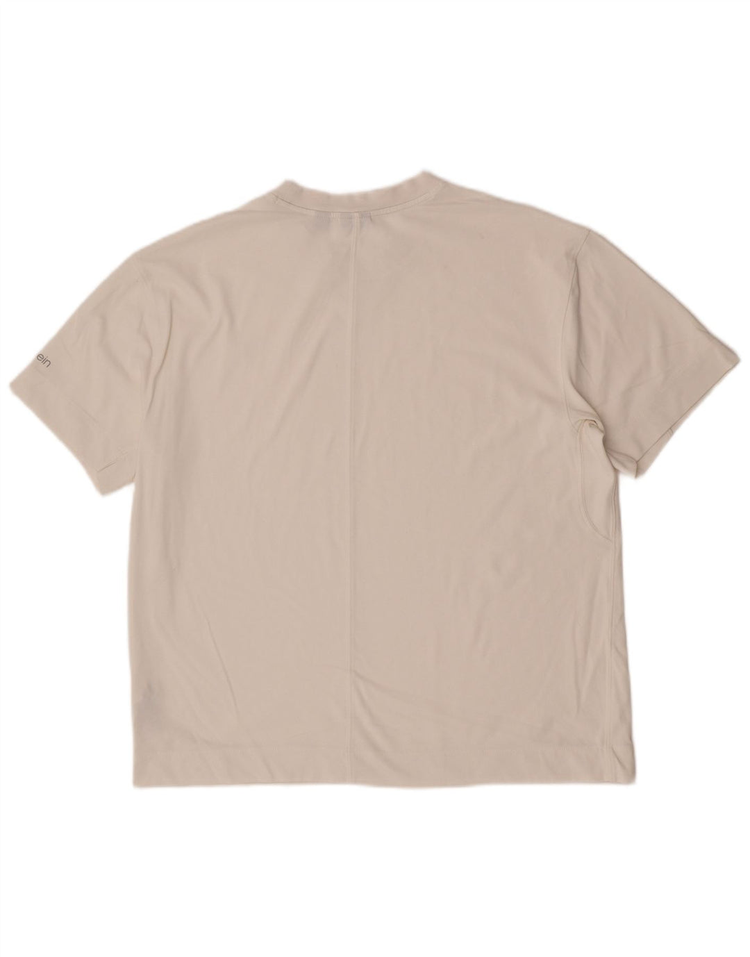 T-shirt męski Calvin Klein, duży, biały, bawełniany