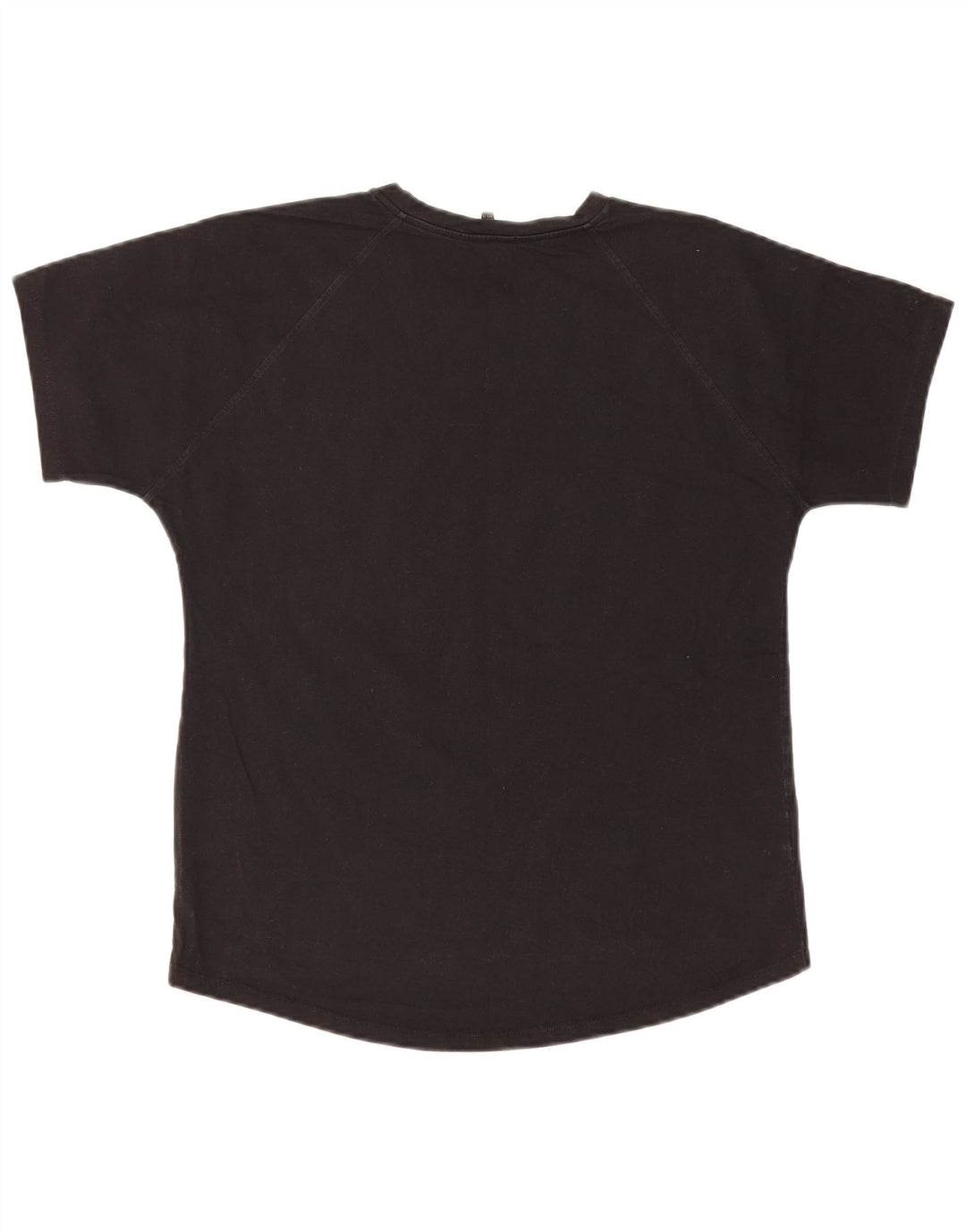 T-shirt męski Massimo Dutti, mały, czarny, bawełniany