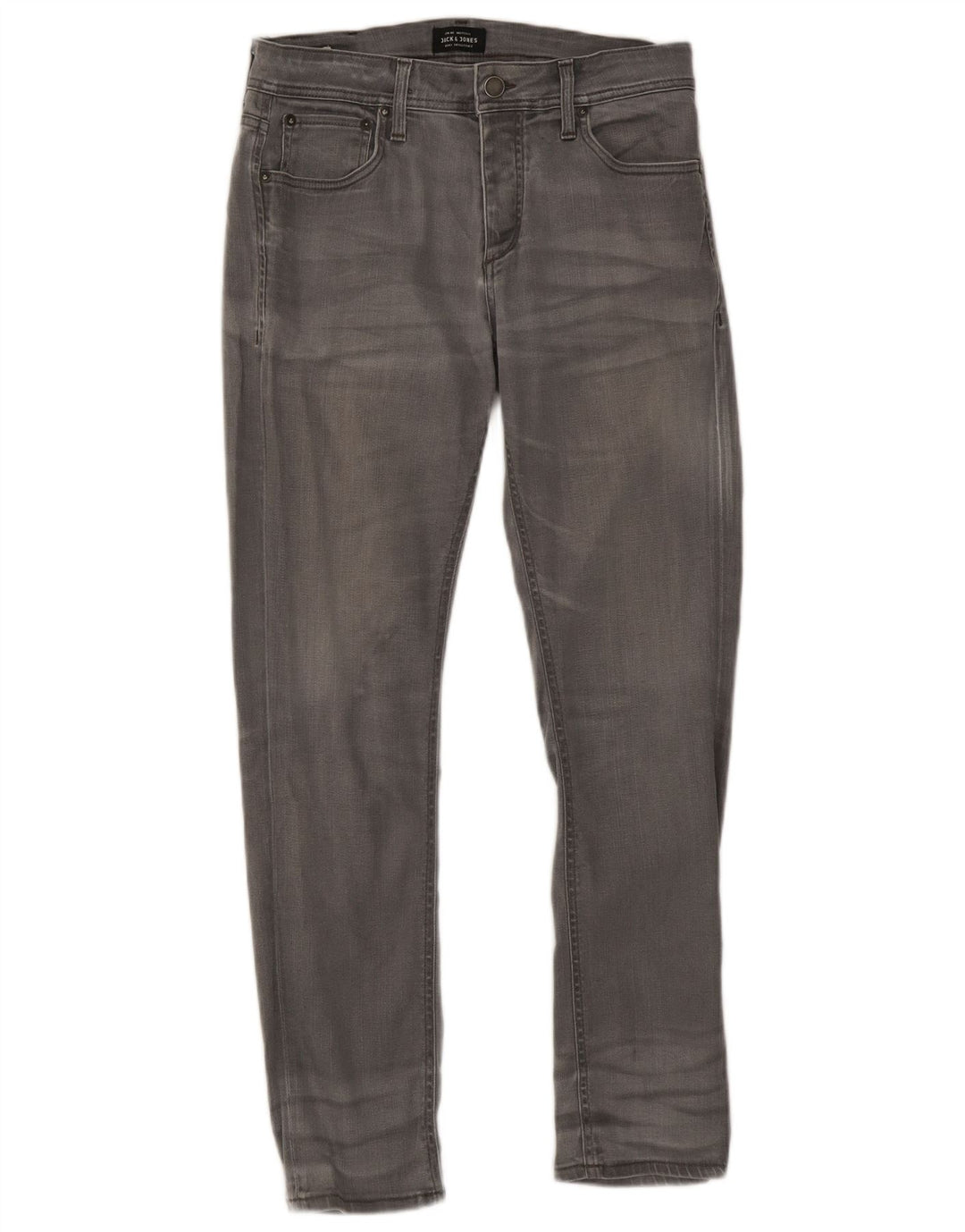 Męskie dżinsy Jack & Jones W32 L30 Szara bawełna