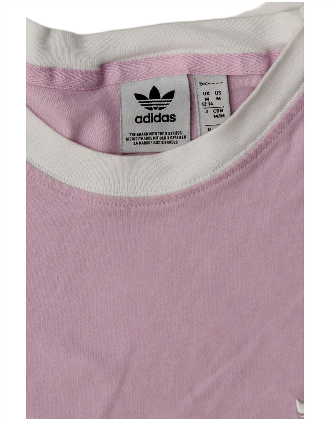 ADIDAS Womens T-Shirt Top UK 12/14 Medium Purple