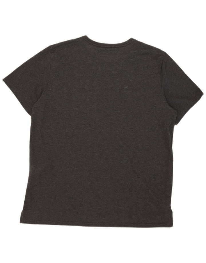 Męska koszulka Nike Dri Fit Top XL, szary poliester