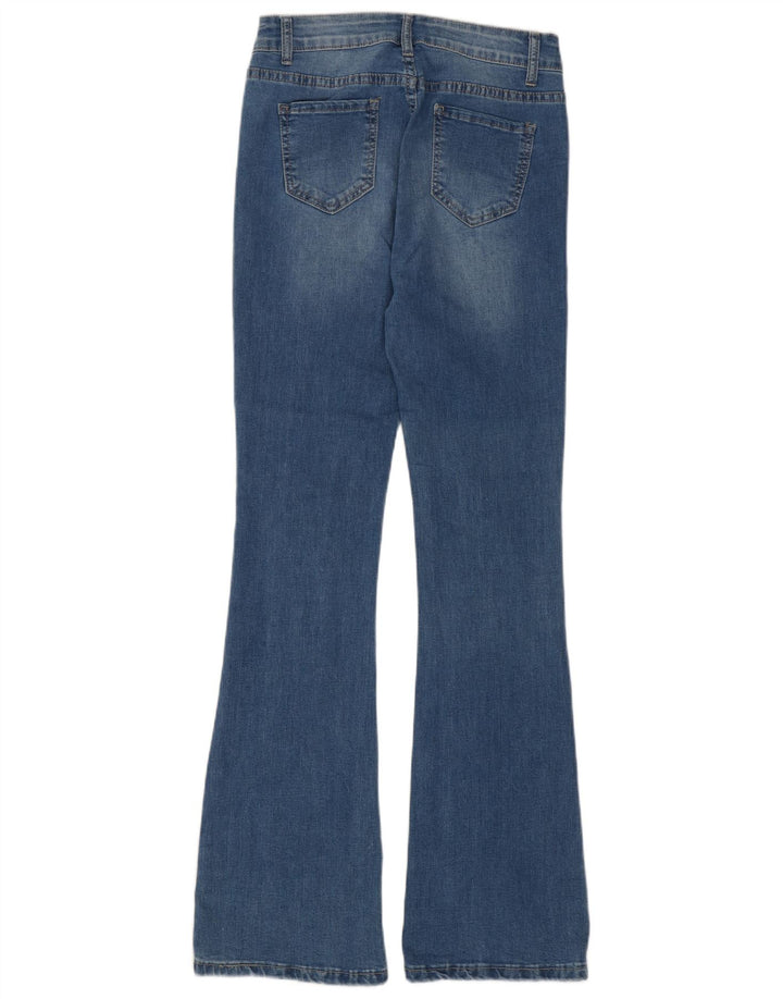 Damskie jeansy Libero Slim Flared Medium W27 L31 Niebieskie bawełniane