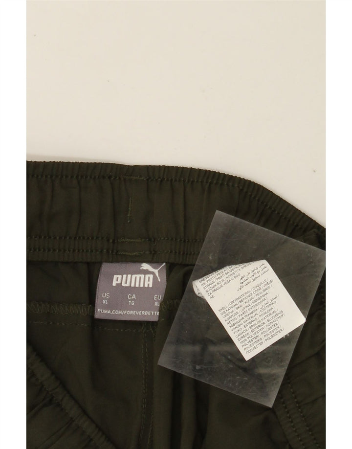 Męskie spodenki sportowe PUMA XL Khaki Poliester
