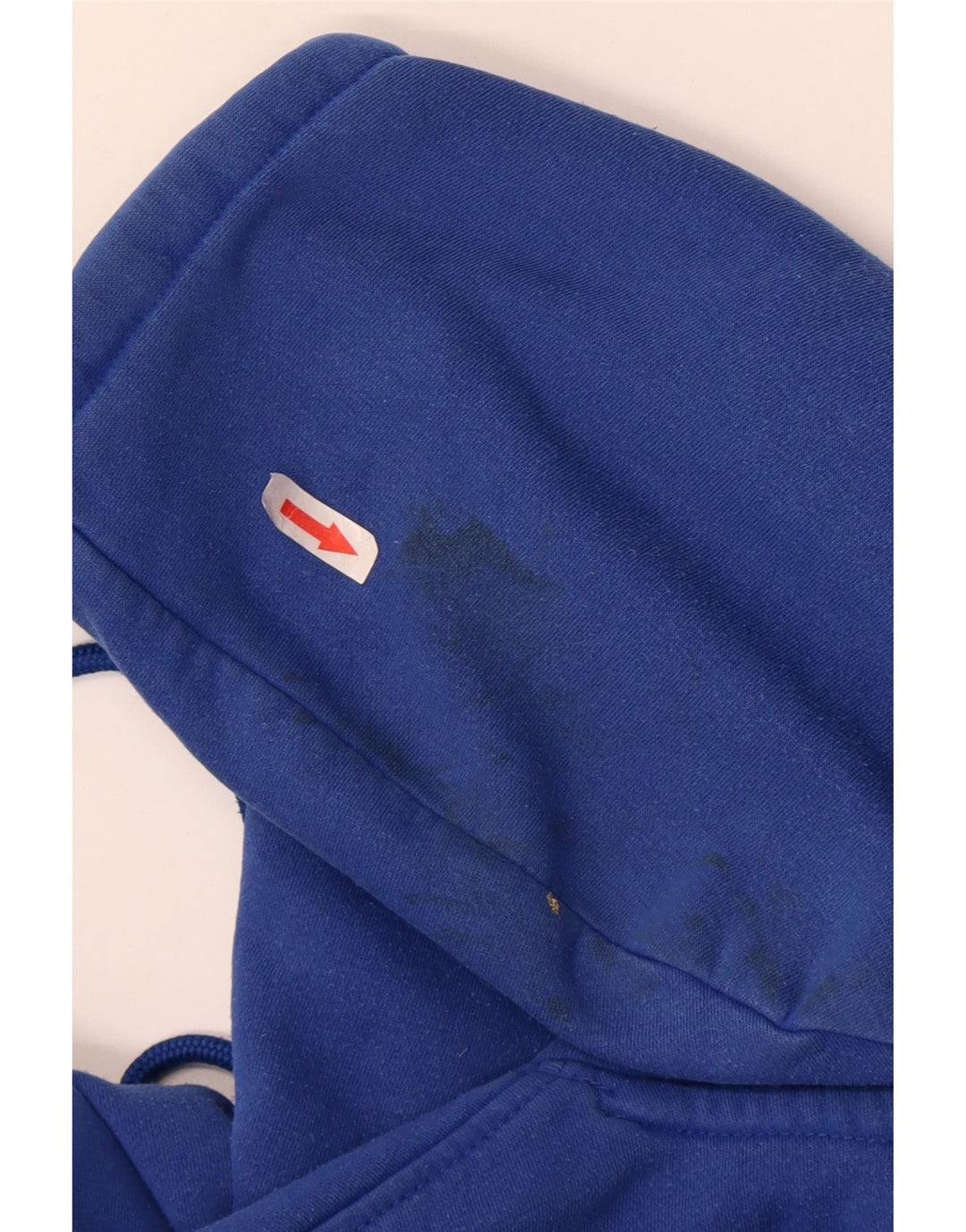 Męski sweter z kapturem i grafiką Canterbury, duży, niebieski