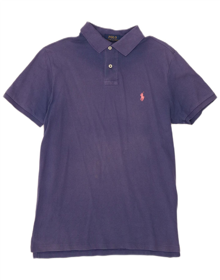 Polo Ralph Lauren Męska koszulka polo o dopasowanym kroju, średnio niebieska
