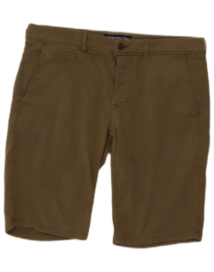 Męskie spodenki chino Woolrich W34, duże khaki