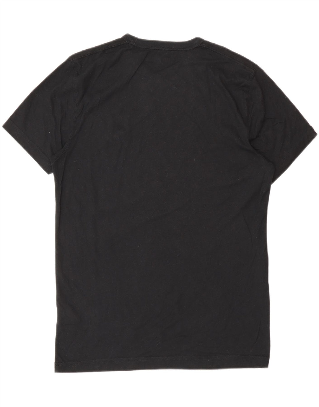 T-shirt męski Abercrombie & Fitch, średni czarny, bawełniany