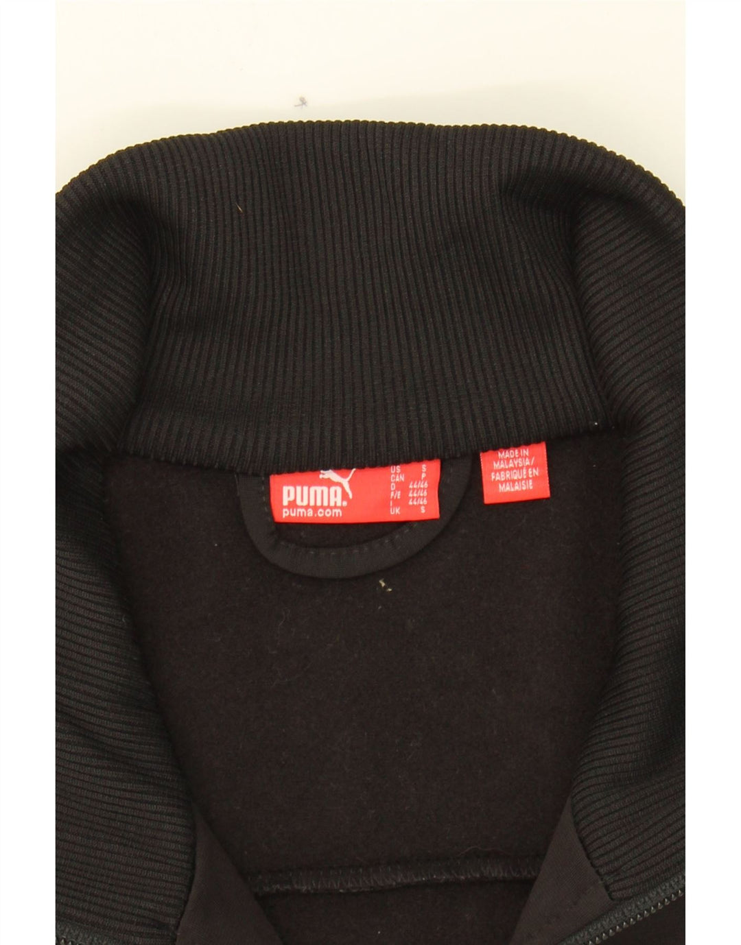 PUMA Mens Tracksuit Top Jacket Small Black Colourblock Polyester Vintage Puma and Second-Hand Puma from Messina Hembry 