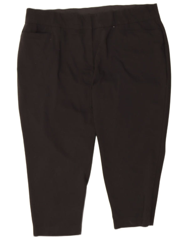 Spodnie Marks & Spencer Damskie z autografem UK 24 4XL W46 L26 Czarne