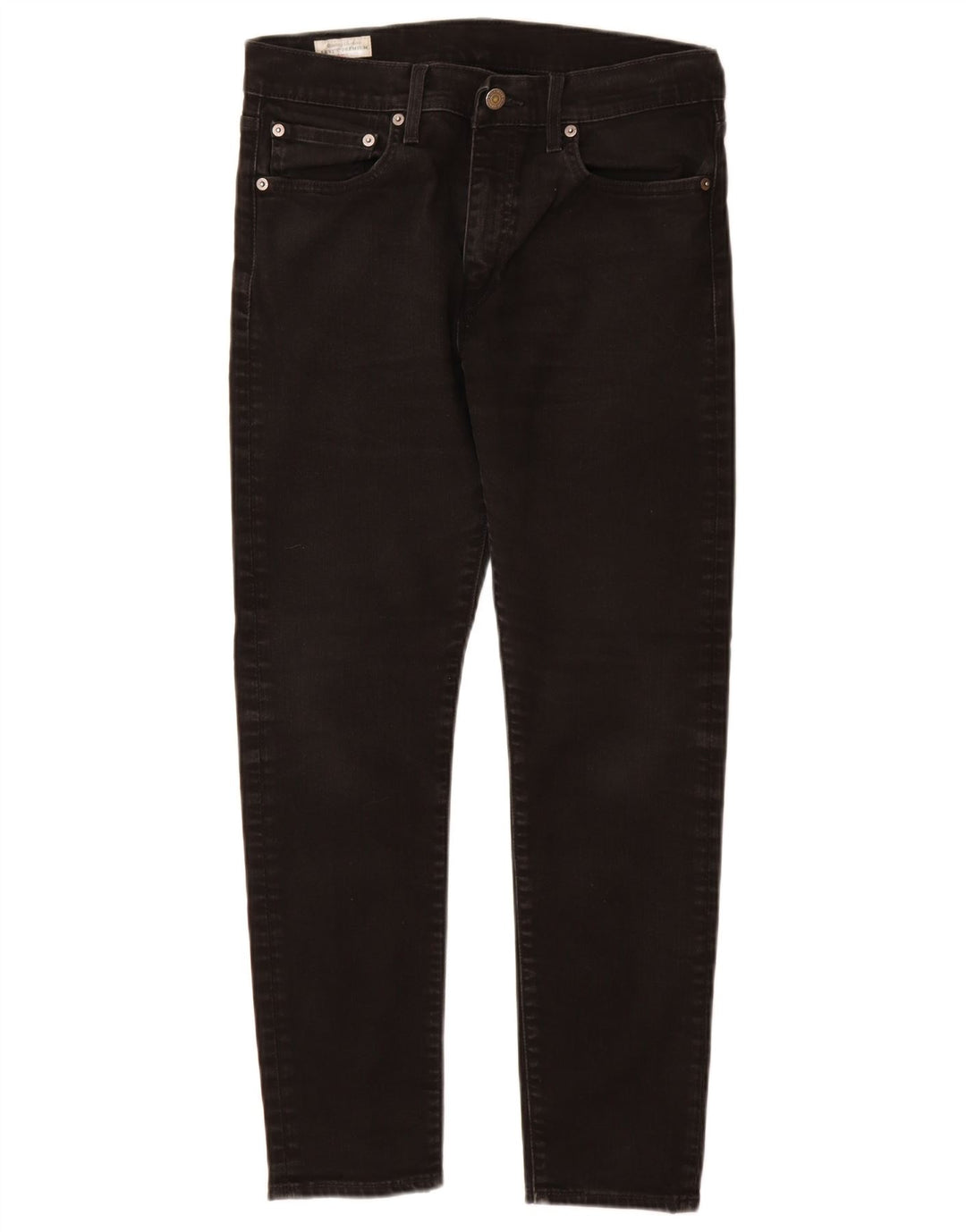 Męskie jeansy Levi's Slim W32 L28 Czarna bawełna