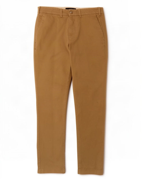 Męskie spodnie typu skinny Chino Abercrombie & Fitch W29 L30 Beżowa bawełna