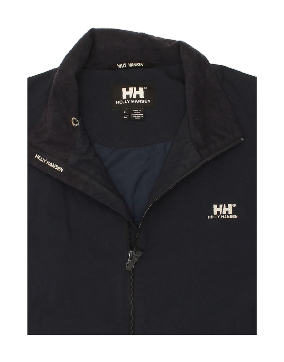 HELLY HANSEN Męska wysoka kurtka bomber UK 42 XL Granatowy poliester