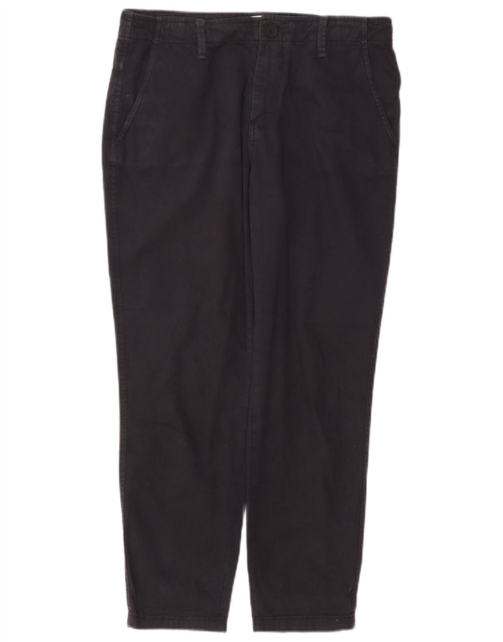 Spodnie damskie Zara Slim Chino EU 40 Medium W30 L27 Granatowe