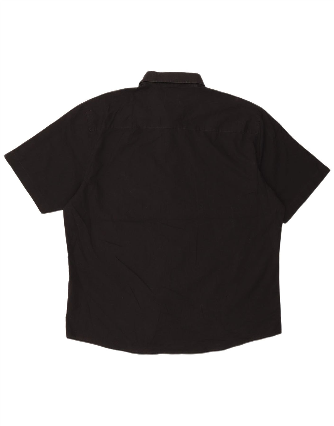 Męska koszula z krótkim rękawem Pierre Cardin o regularnym kroju, 3XL, czarny poliester