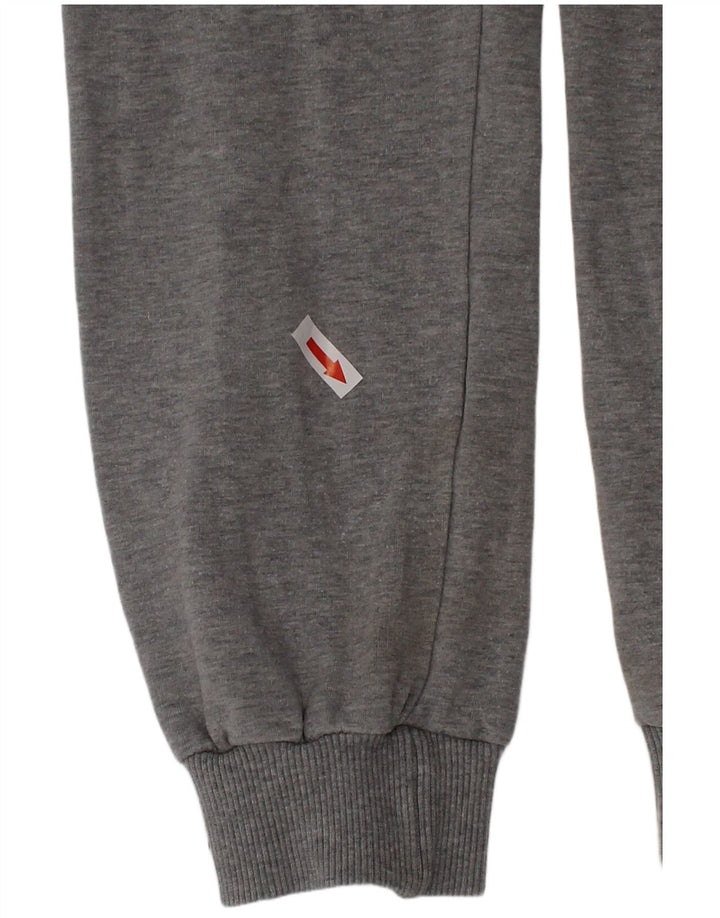 Adidas Dziewczęce Spodnie Dresowe Joggery 7-8 Lat Szara Bawełna