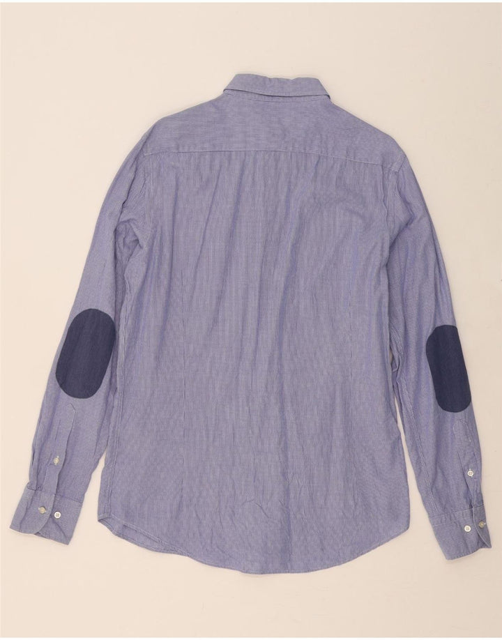 MASSIMO DUTTI Mens Shirt Medium Blue Cotton Vintage Massimo Dutti and Second-Hand Massimo Dutti from Messina Hembry 