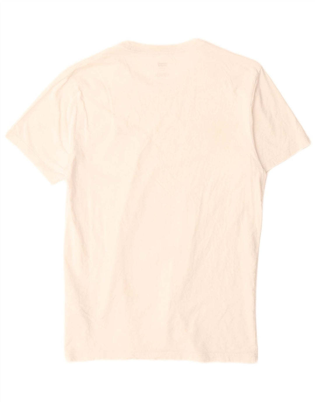 Męski wąski t-shirt Levi's Top, średnia biała bawełna