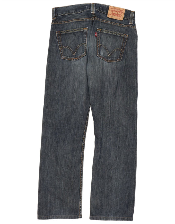 Męskie jeansy Levi's 506 o standardowym kroju W33 L31 Niebieskie