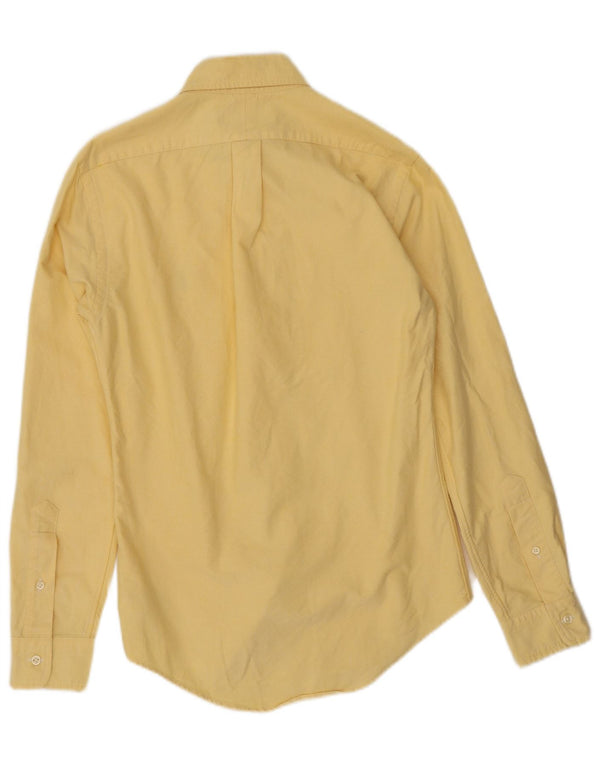 Koszula męska Ralph Lauren o dopasowanym kroju XS, żółta, bawełniana