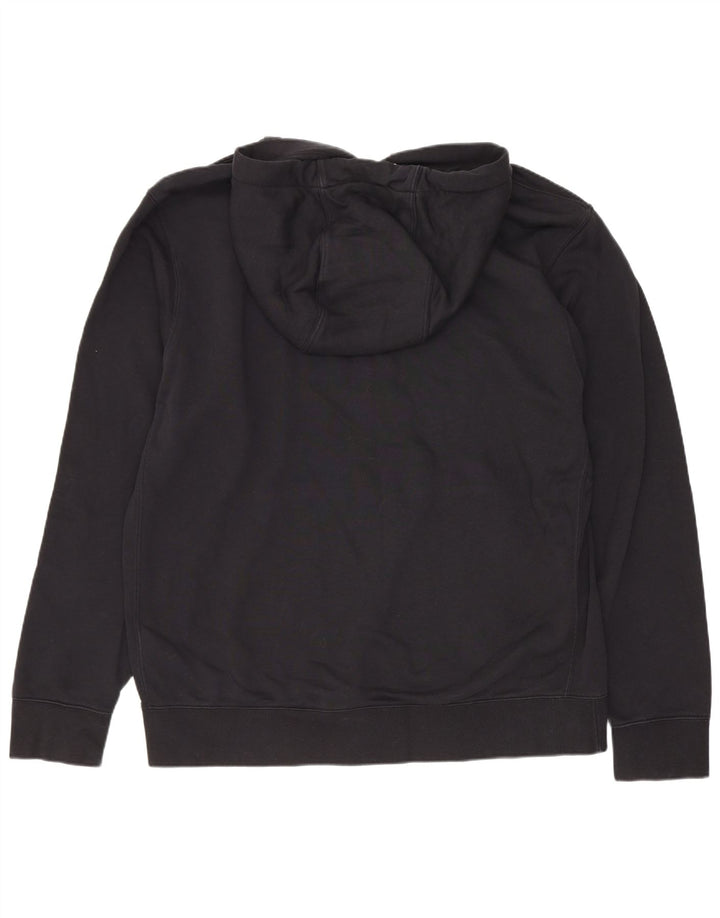 Męski sweter z kapturem Nike, duży, czarny, bawełniany